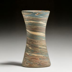 Niloak Pottery "Mission Swirl" Vase c1920s